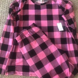 NWT black & pink pajama set!